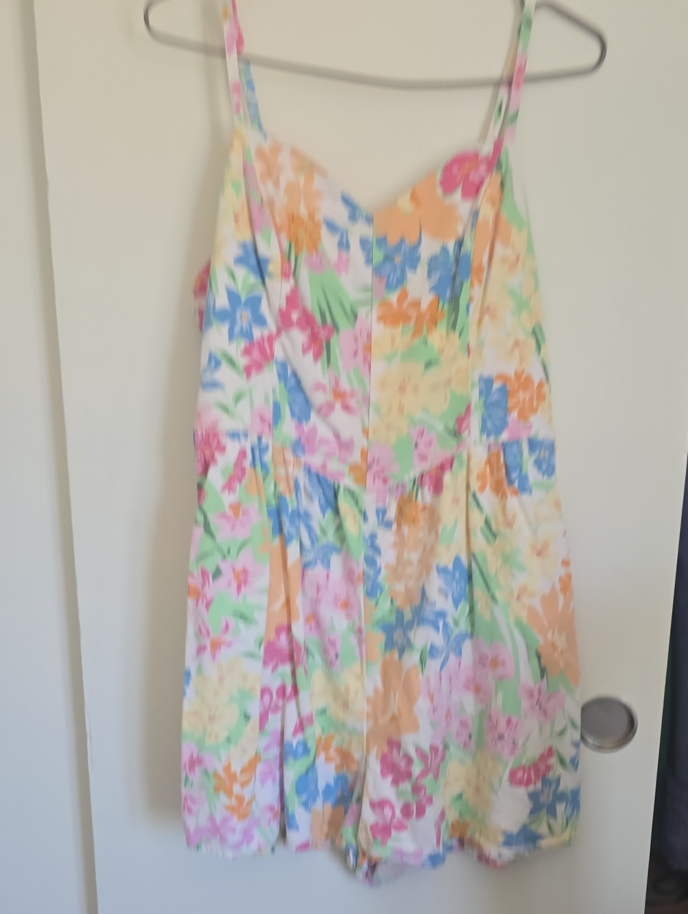 Old Navy Multicolor Pastel Floral Dress
